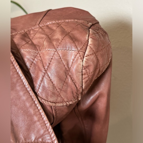 SOLD - Revolve Sanctuary genuine leather moto jacket Size Sm - Picture 5 of 13